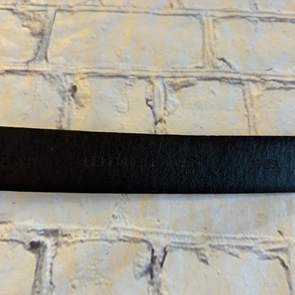 GENUINE LEATHER CORDOVAN CROC PRINT MENS BELT SIZE 38 - Picture 4 of 7